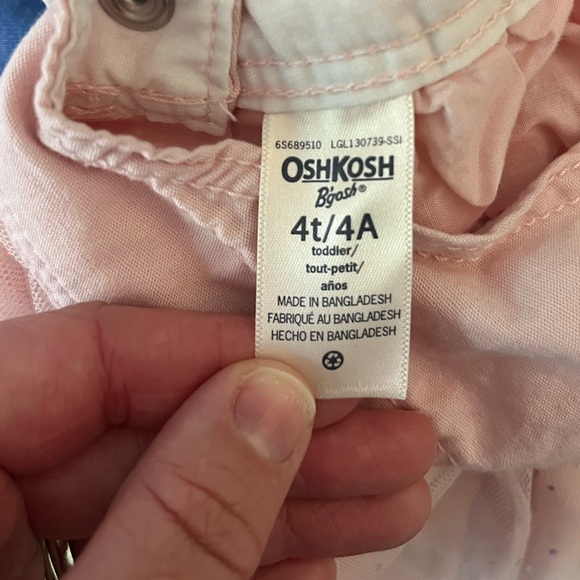 EUC! Oshkosh Bunny tutu overalls, 4t - Picture 3 of 3